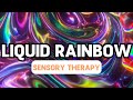 Rainbow Curls With Relaxing Music Autism ADHD Sensory Therapy