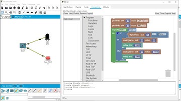 Packet Tracer - IoT Programming MCU in PT_ LED BLINK