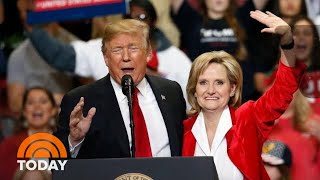 Mississippi Special Election President Donald Trump Rallies For Hyde-Smith For Senate Today
