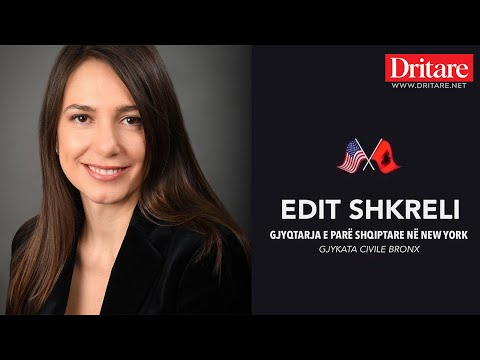 EKSKLUZIVE / Ceremonia e betimit në Gjykatën Civile Nju Jork e shqiptares së parë, Edit Shkreli!