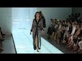 Isabeli Fontana and models on the runway for the Azzaro HC Fashion Show