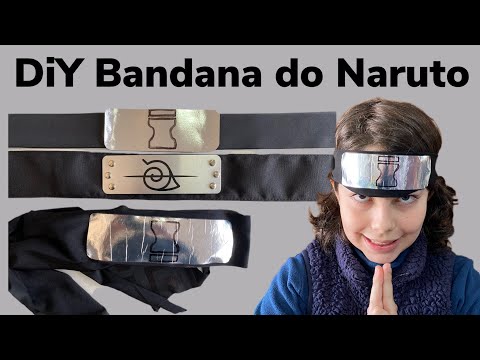 DIY Bandana do Naruto