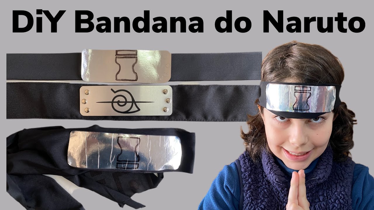 DIY Bandana do Naruto