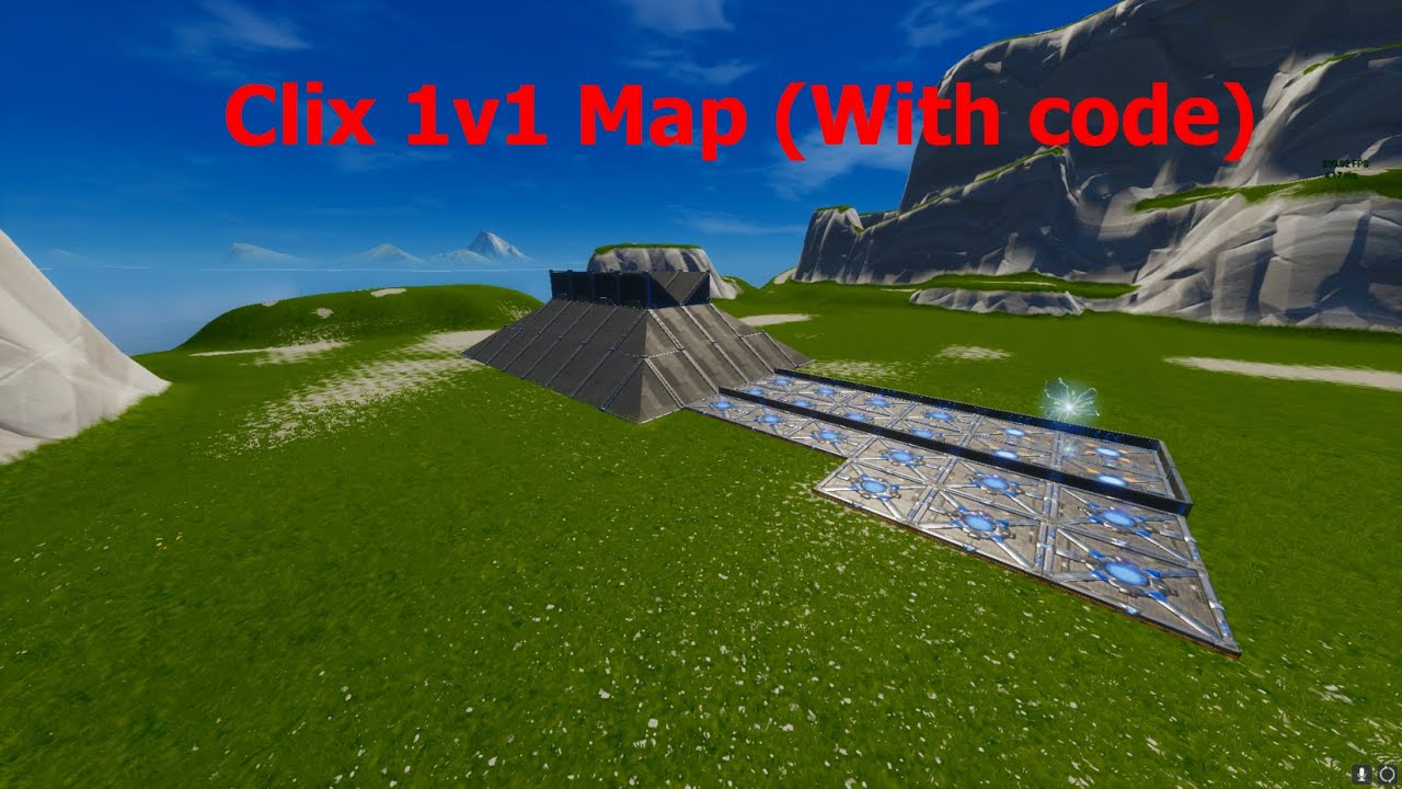 Clix 1V1 Map With Code YouTube