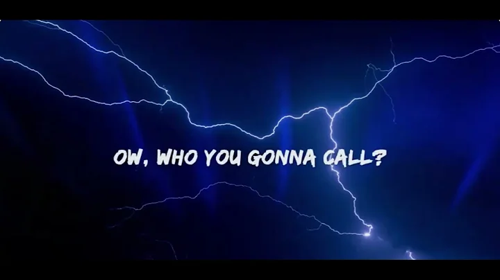Ghostbusters Lyrics Video