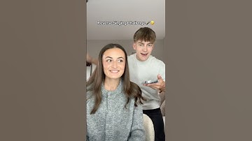 Reverse Singing Challenge 🎤🤣 #shorts #couple #funny