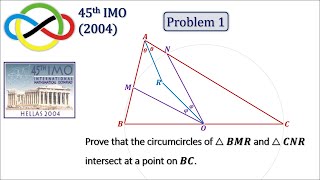 IMO 2004 Problem 1: Angle Bisectors and Perpendicular Bisectors Profile