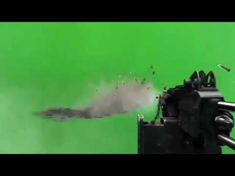 Green Screen - Makineli Tüfekle Tarama Efekti (M249)