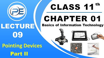 Pointing Devices of Computer  Part 2 | 1st Year Computer Science in Urdu | Chapter 1 Lecture 9