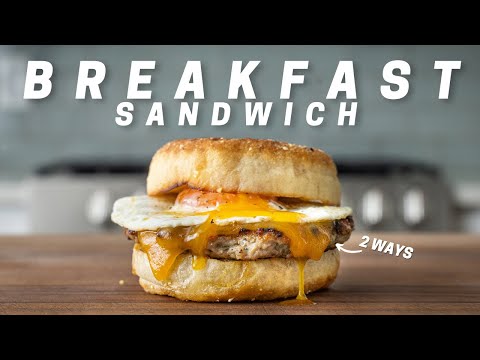 MY 4 MINUTE AND 4 HOUR BREAKFAST SANDWICHES (Quick & Easy vs Homemade)