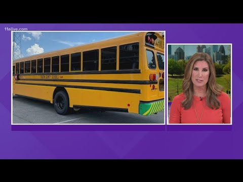 Fulton County gets Georgia's first all-electric school bus on Earth day