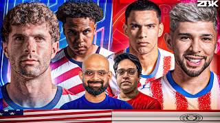 USA vs Paraguay FIFA World Cup 2026 Live Watchalong | ZBK