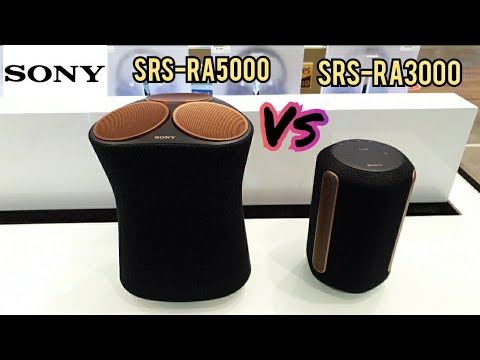 Sony SRS-RA5000 Vs. SRS-RA3000 | Sound Test