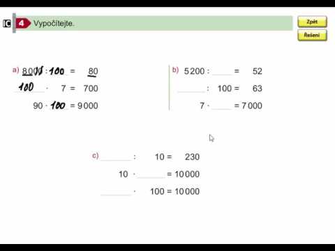 Video: Jak spolu souvisí dělení a násobení?