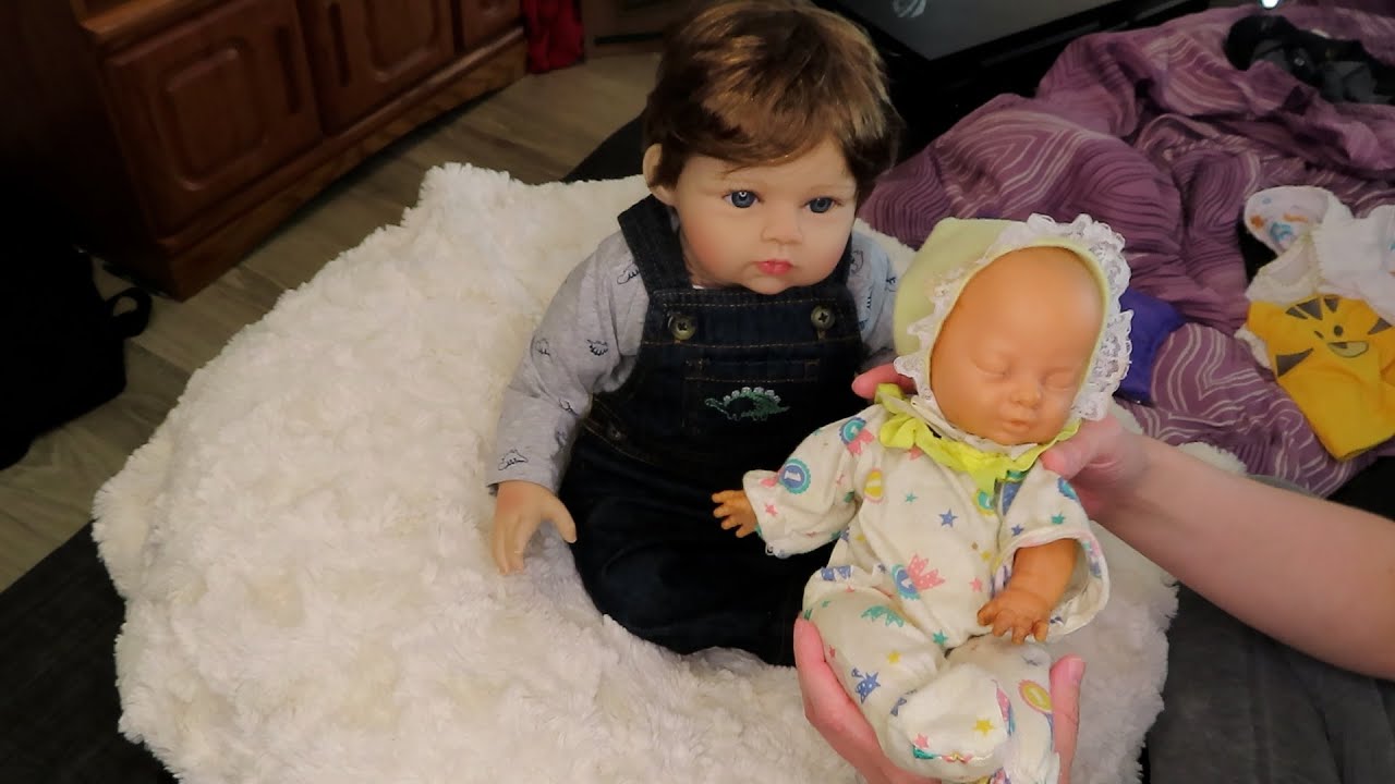 Theme Thursday! Dollies With Dollies - Change +Chat with REBORN BABY Owen by Jannie De Lange From PG