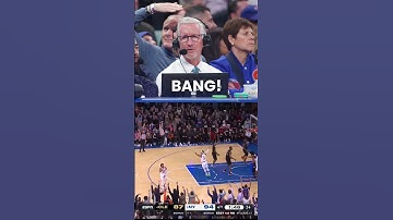 🗣️ BANG! On this day in 1997, Mike Breen was named the play-by-play announcer #shorts #knicks