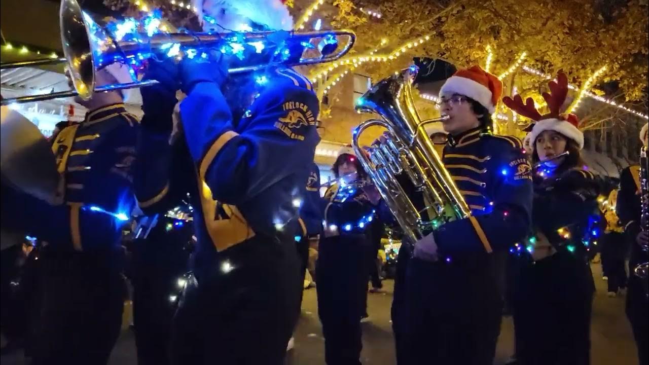 Turlock High School Marching Band Turlock Christmas Parade YouTube