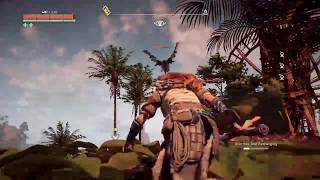 Horizon Zero Dawn - Overriding a Glinthawk