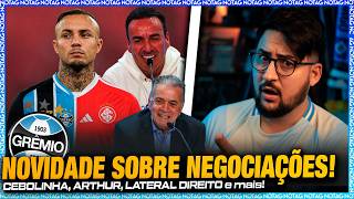 🚨 GRENAL POR CEBOLINHA! NEGOCIAÇÃO MILIONÁRIA, ARTHUR, BITELLO, MUDANÇAS NO GRÊMIO E MAIS!