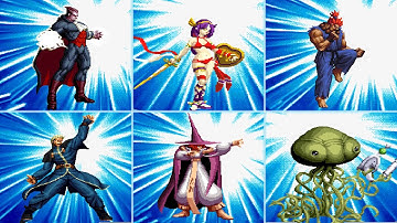 SVC Chaos: SNK vs Capcom - All Super Special Moves & Exceed