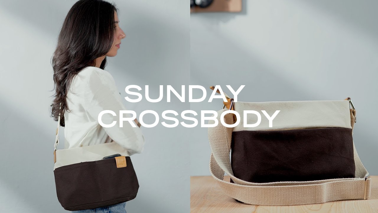 ★TOUT Y EST★ Leather Square Crossbody Bag Ivory FA2203BG02 All White Sunday Crossbody Buy At DailyObjects