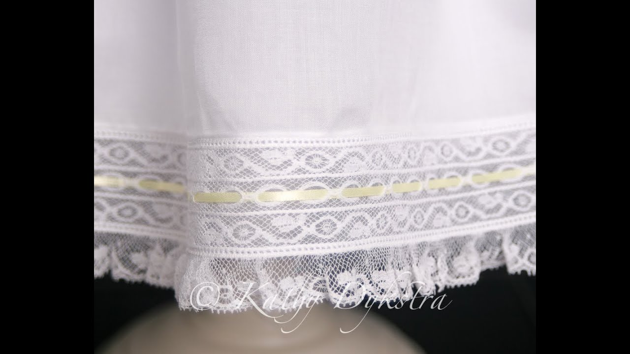 Heirloom Sewing 101 lace joining YouTube