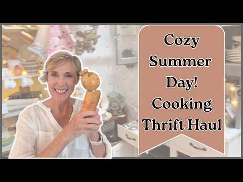 Simple Summer Pleasures ~ Pasta Salad and a Thrift Haul!