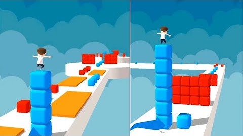 Cube Stacker Surfer 3D-Run Free Cube Jumper Game! all level gaming android,ios new update levels