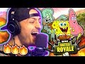 HILARIOUS SPONGEBOB VOICE IMPRESSIONS ON FORTNITE!