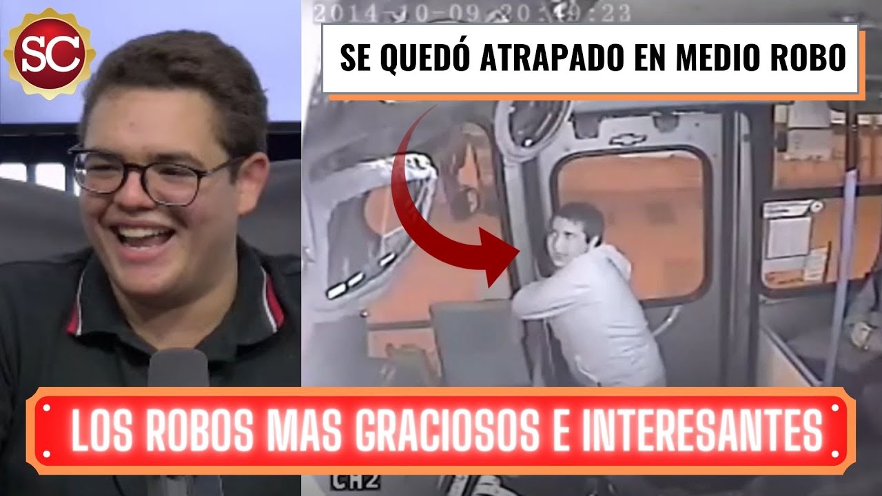 Los ROBOS mas GRACIOSOS e INTERESANTES | Sin Credenciales