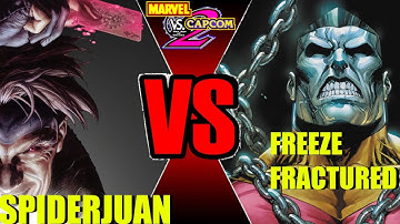 MvC2 Mvci Umvc3 SPIDERJUAN vs FREEZEFRACTURED (Low Mid Tiers)