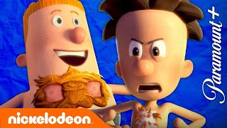 Can Big Nate Pass Gym Class? ‍♂ | Nickelodeon Cartoon Universe