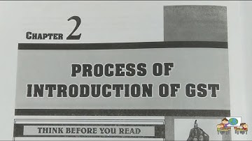 Process of Introduction of GST | KALYANI PUBLISHER|B.com 5th sem. year3 chapter-2 |Free Ki Pathshala
