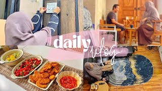 #dailyvlog RUTINITAS HARIAN IRT/ BEKAL SEKOLAH/ SIGN ACRYLIC UNTUK HIJABER/10 JUTA PERTAMA DARI LYNK