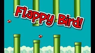 Flappy Bird Game Using JavaScript and HTML5 - Coding Challenge #1 screenshot 1
