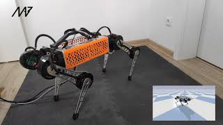 MAB Robotics - first steps of the Bare Metal Walking Robot Prototype