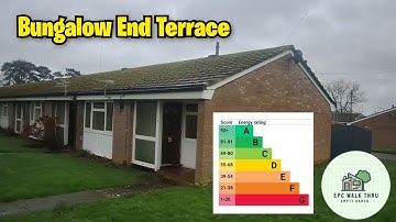 EPC Bungalow End Terrace Energy Performance Certificate walk through