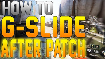How To G-SLIDE After Patch! - Black Ops 3