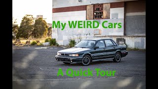 My WEIRD Cars: Tour My Personal Cars and Projects as of November 2021