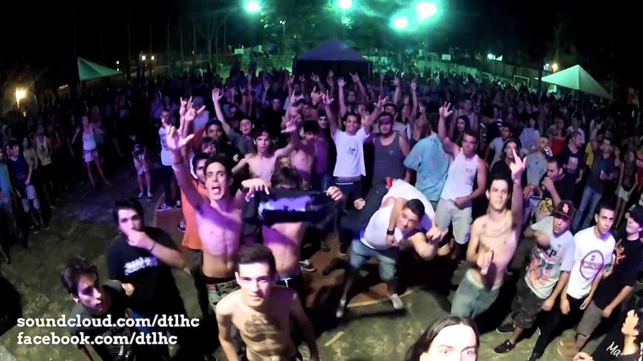 DRAWTHELINE - Mosh Pit @ Grito Rock Maringá 2013