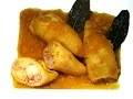 Receta Calamares rellenos de gambas en salsa de cebolla - Recetas paso a paso. Loli Domínguez