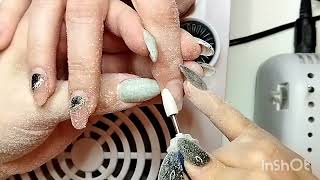 Ноготки для сестрёнки.Две коррекции в одном видео 💅