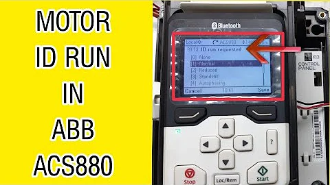 Abb Acs880 motor id run | How to motor id run in Abb | vfd repairing lab