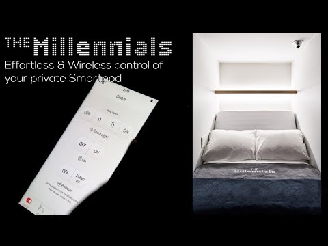 The Millennials, Kyoto - A New High-Tech Capsule Hotel