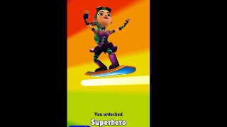 Unlock Super Hero Subway Surfers New Update screenshot 3
