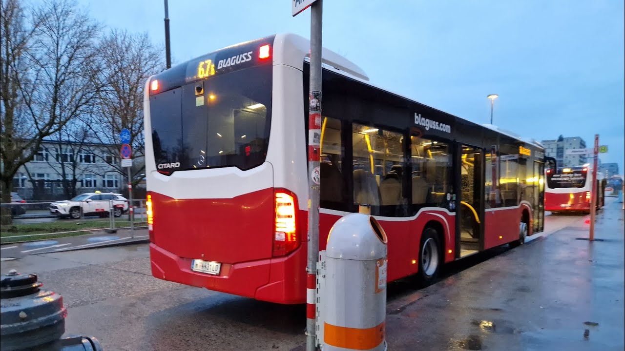 Bus Wien | Mitfahrt in der kompletten 67B von U Alaudagasse bis U Alterlaa im C2
