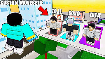 I Tested NEW CUSTOM MOVESET BUILDS in Jujutsu Shenanigans