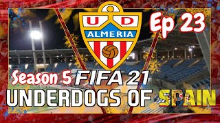 FIFA 21 UD Almeria - Underdogs 3 Spain : FINAL SEASON Ep 23 S5 - Messi Is Now A Underdogs Man 
