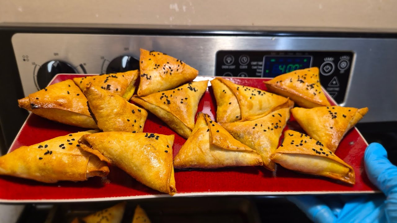 Baked samosa recipe step-by-step by@nnacooking5970 #subscribe Like hada kadib sidan usameyso Af-fur.