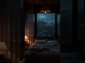 Lluvia relajante en una habitación acogedora para dormir #cozyroom #sleepsounds #rainynight